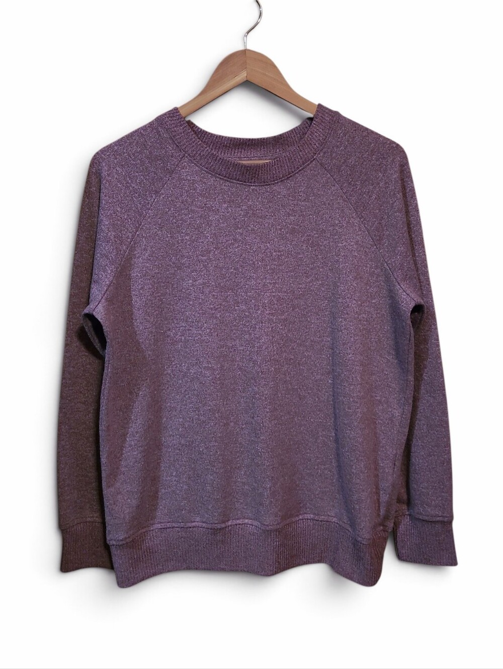 Women's Como Vintage Lightweight Crewneck Sweater Medium Purple